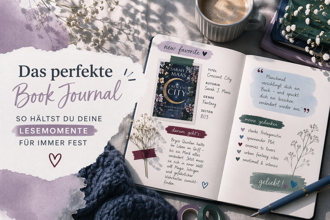 Das perfekte Book Journal – so hältst du deine Lesemomente für immer fest