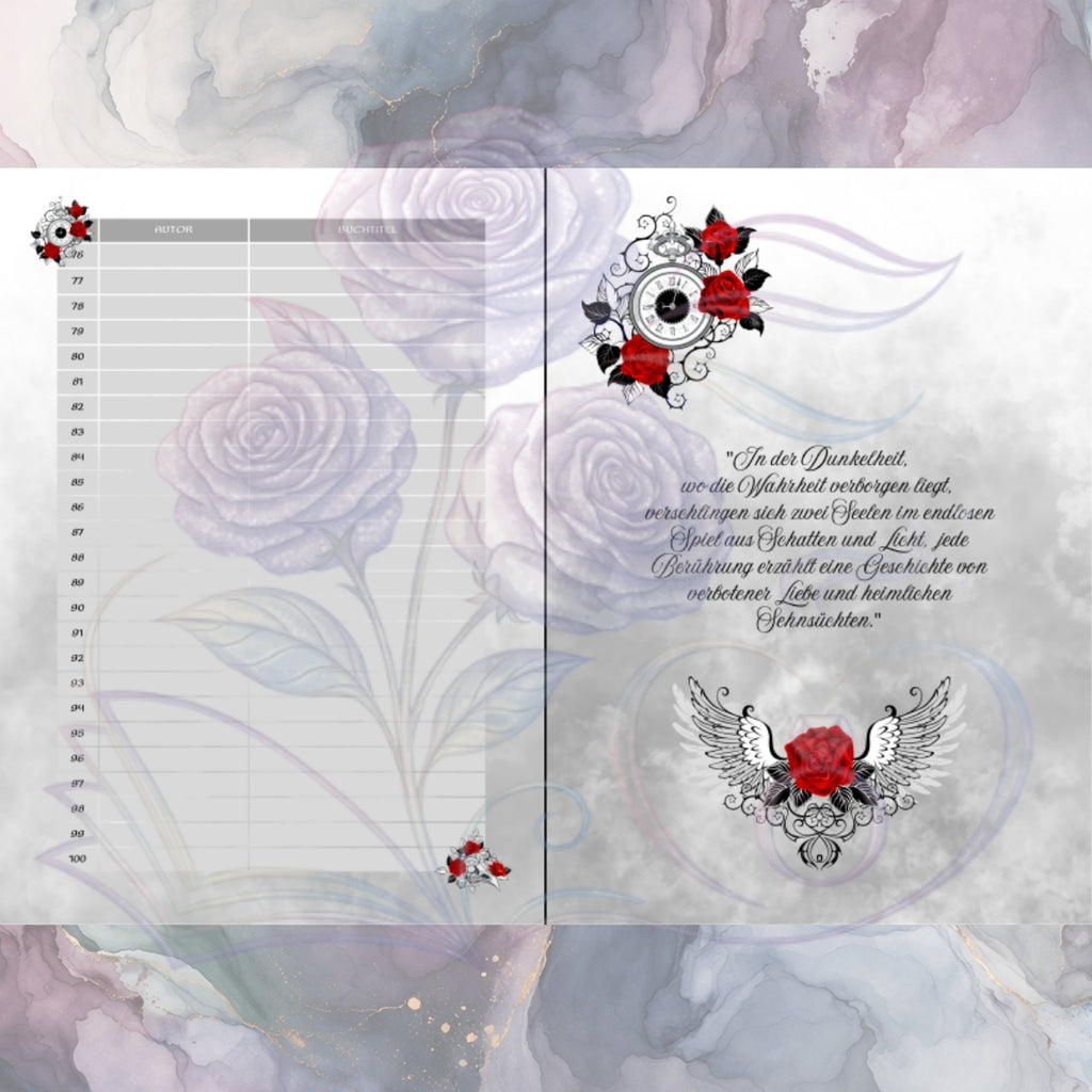 Dark Romance Book Journal