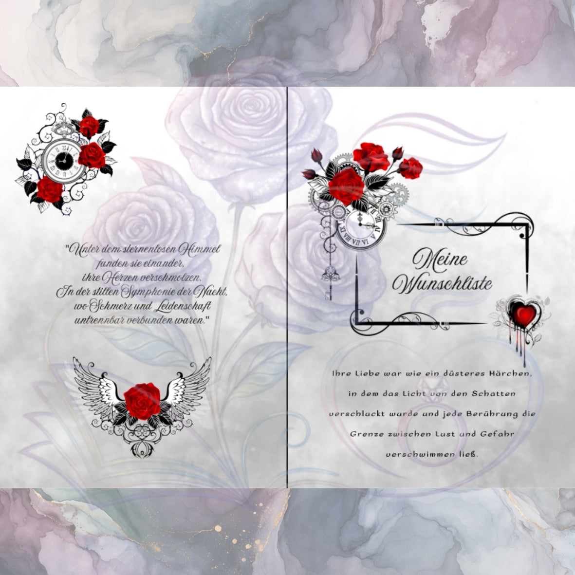 Dark Romance Book Journal