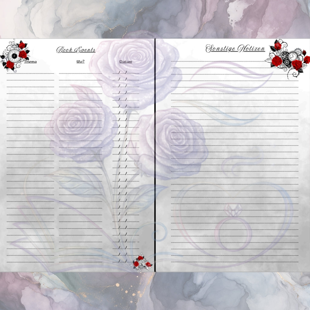 Dark Romance Book Journal