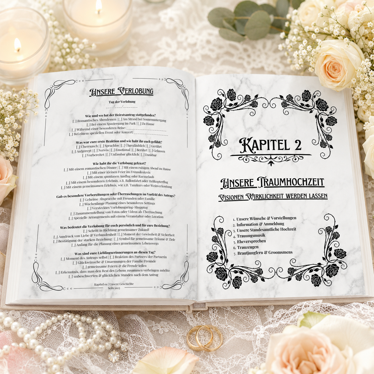 Einzigartig Heiraten: Der ultimative Hochzeitsplaner für das Standesamt