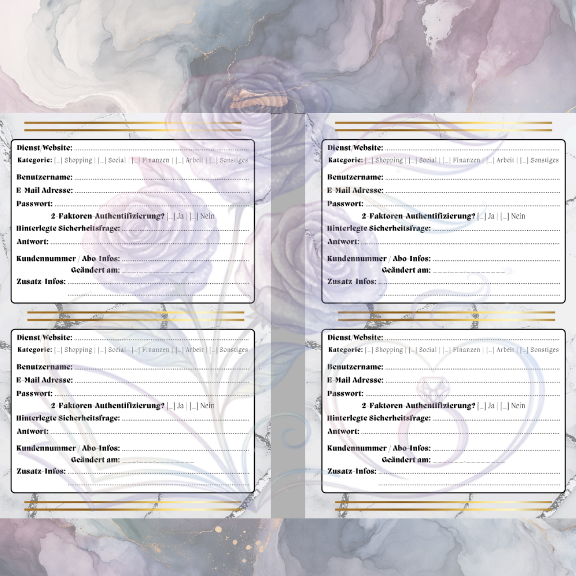 Master Key Journal - Passwort Manager