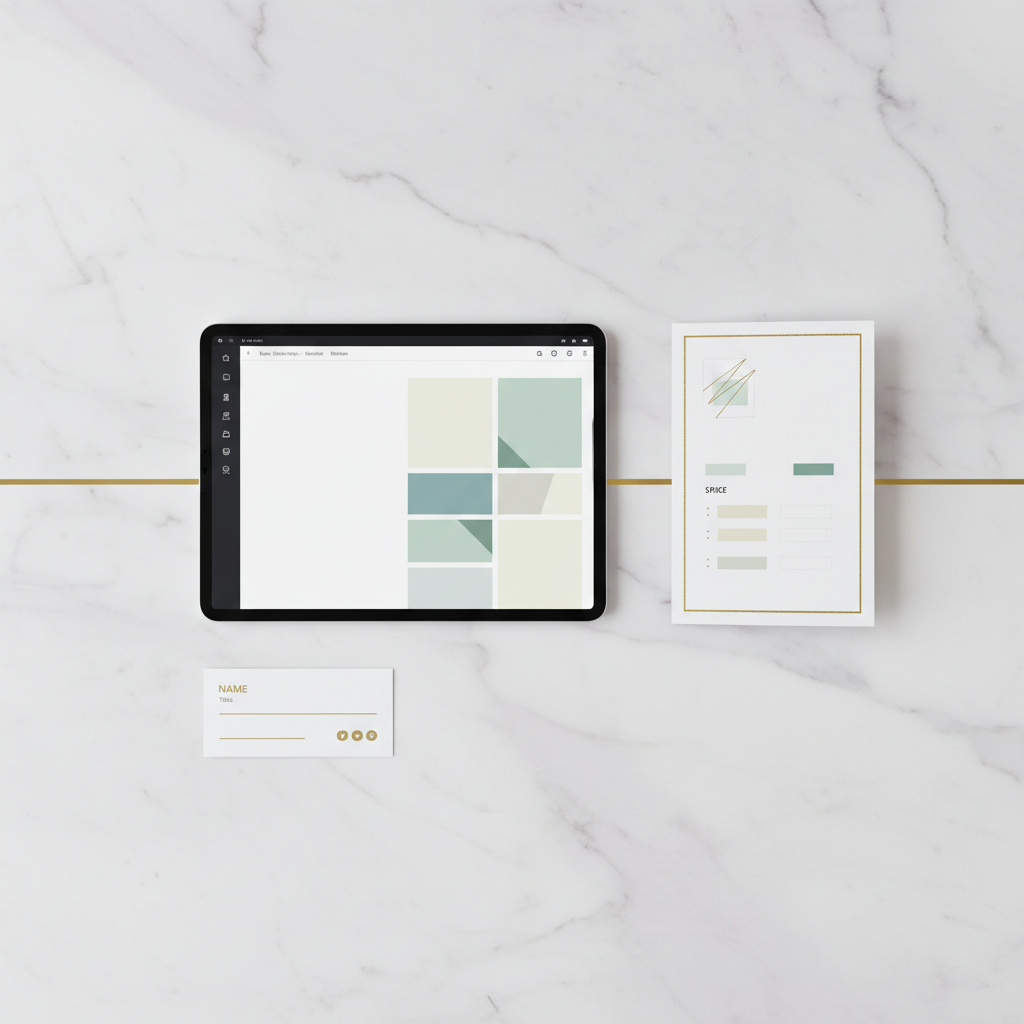 Sales-Assets Set – Flat Lay Mockup